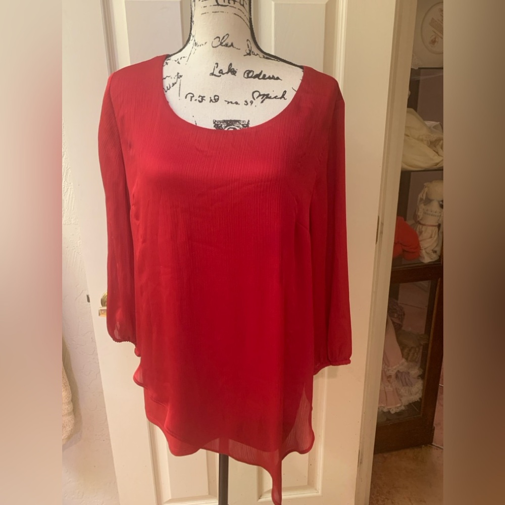 Alyx Vibrant Red Blouse